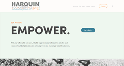 Desktop Screenshot of harquinbookkeeping.com